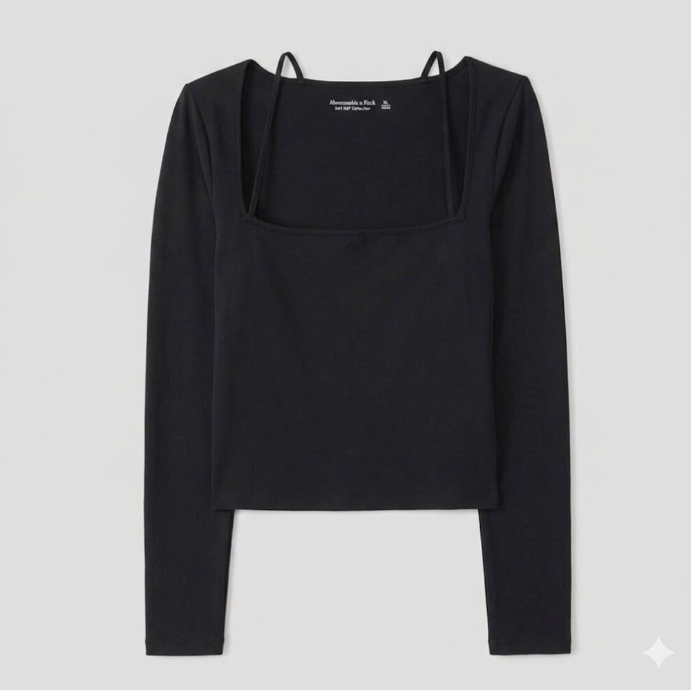 A&F Long Sleeve Top, S